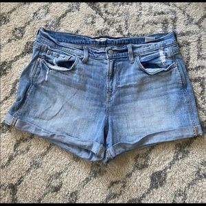 Old navy boyfriend jean shorts